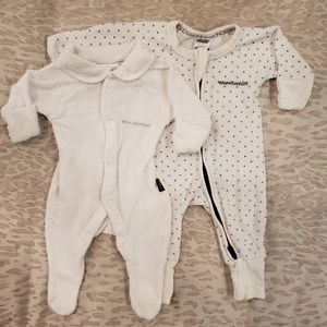 BONDS White Poodlette Wondersuit Bundle NB